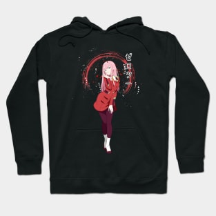 Classic Retro Zero Two Art Character Hoodie